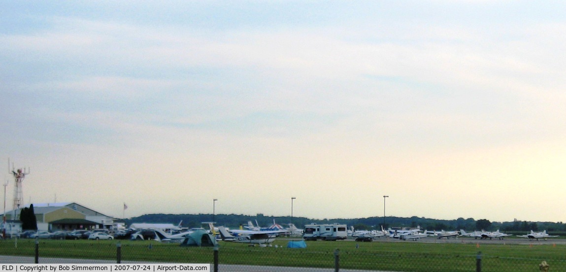 Fond Du Lac County Airport (FLD) - Fond Du Lac, WI during Airventure '07