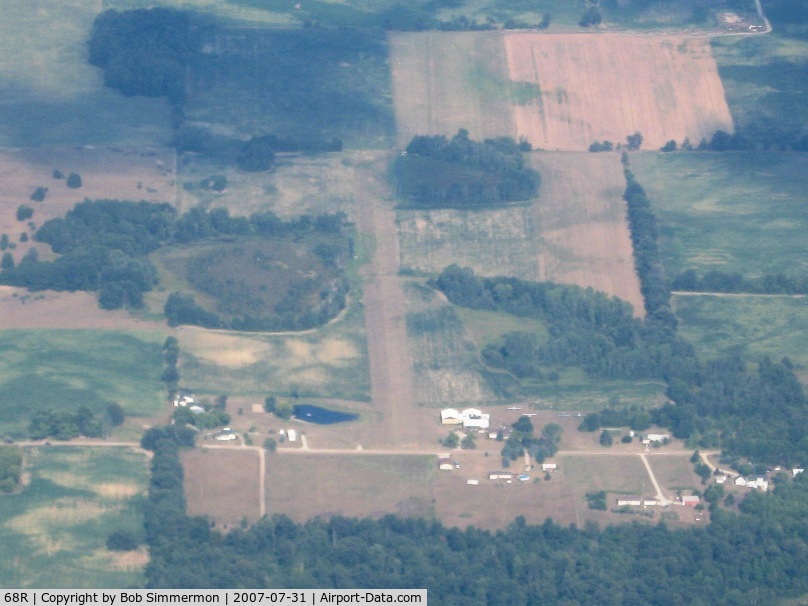 Hamp Airport (68R) - From 5500'