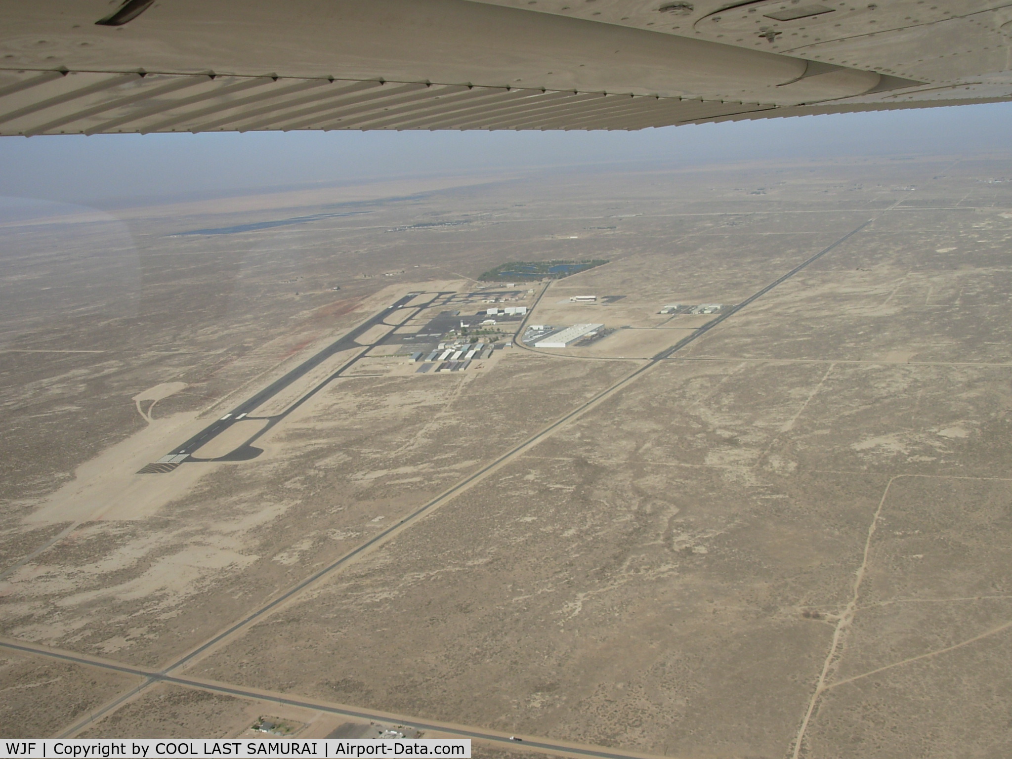 General Wm J Fox Airfield Airport (WJF) - WJF, A VIEW FROM LEFT DOWNWIND DEPARTURE