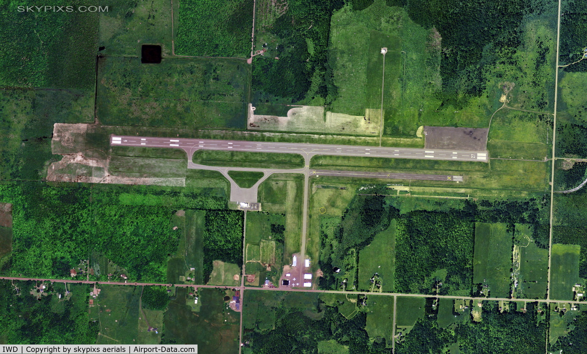 Gogebic-iron County Airport (IWD) - Vertical of IWD