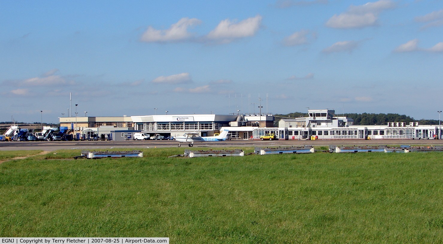 Humberside Airport, Kingston upon Hull, England United Kingdom (EGNJ) - Humberside Airport , Lincolnshire  , UK