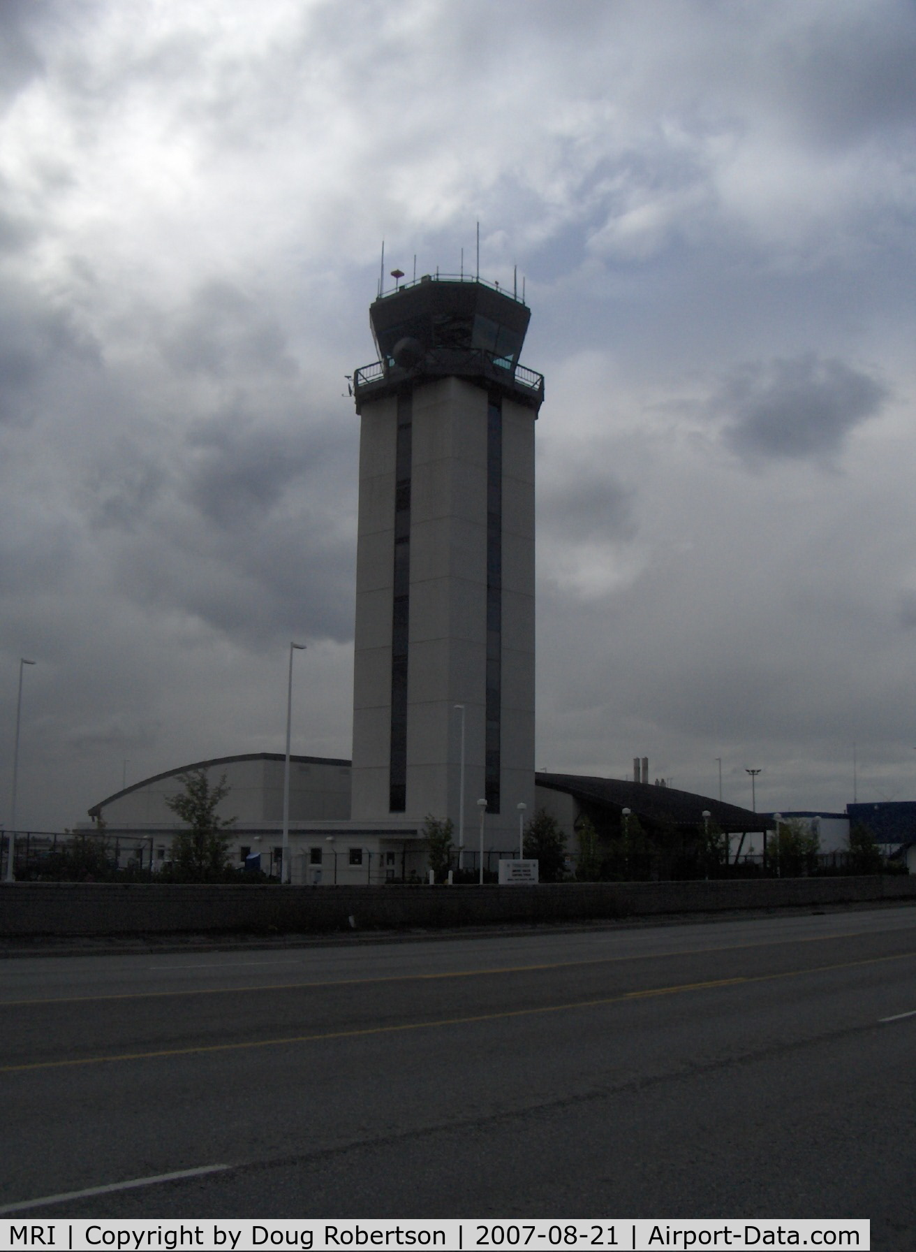 Merrill Field Airport (MRI) - Merrill Field, Anchorage, Alaska Air Traffic Control Tower