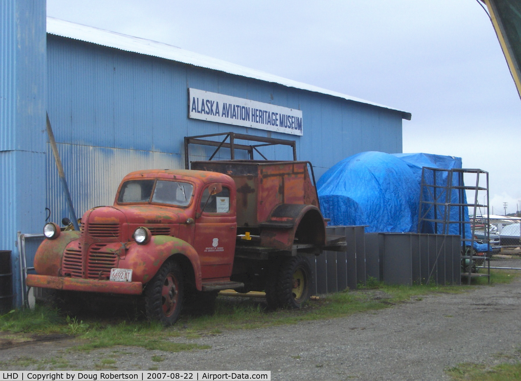 Lake Hood Seaplane Base (LHD) - Alaska Aviation Heritage Museum, fascinating exhibits indoors and out. Don't miss the Restoration Hangar with wonderful, talented volunteer guide workers.