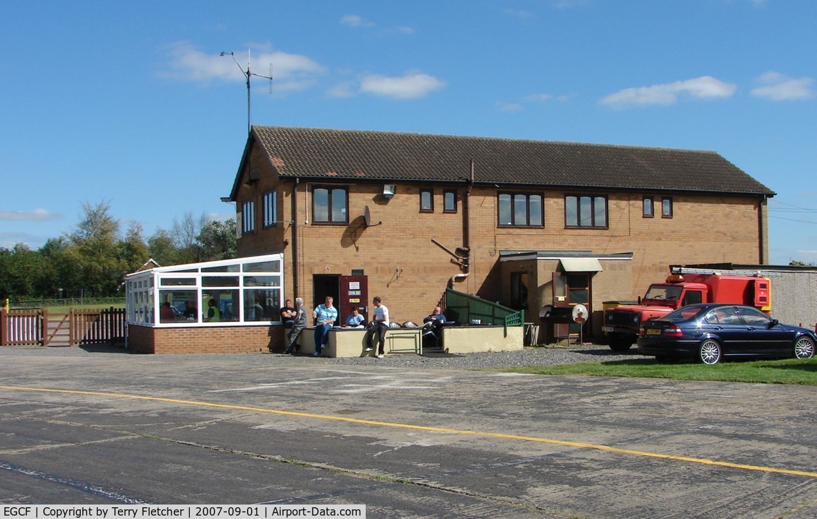 Sandtoft Airfield Airport, Scunthorpe, England United Kingdom (EGCF) - Just looks like a private house but this is Sandtoft Control Tower and Club