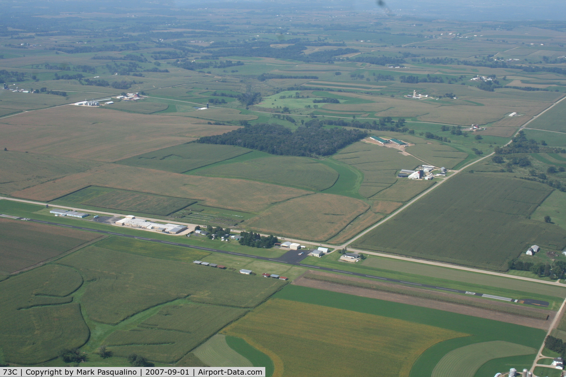 Lancaster Municipal Airport (73C) - Lancaster, WI