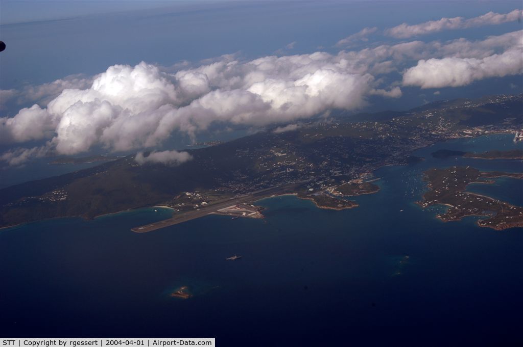 Cyril E King Airport (STT) - ST. Thomas - stt - from air