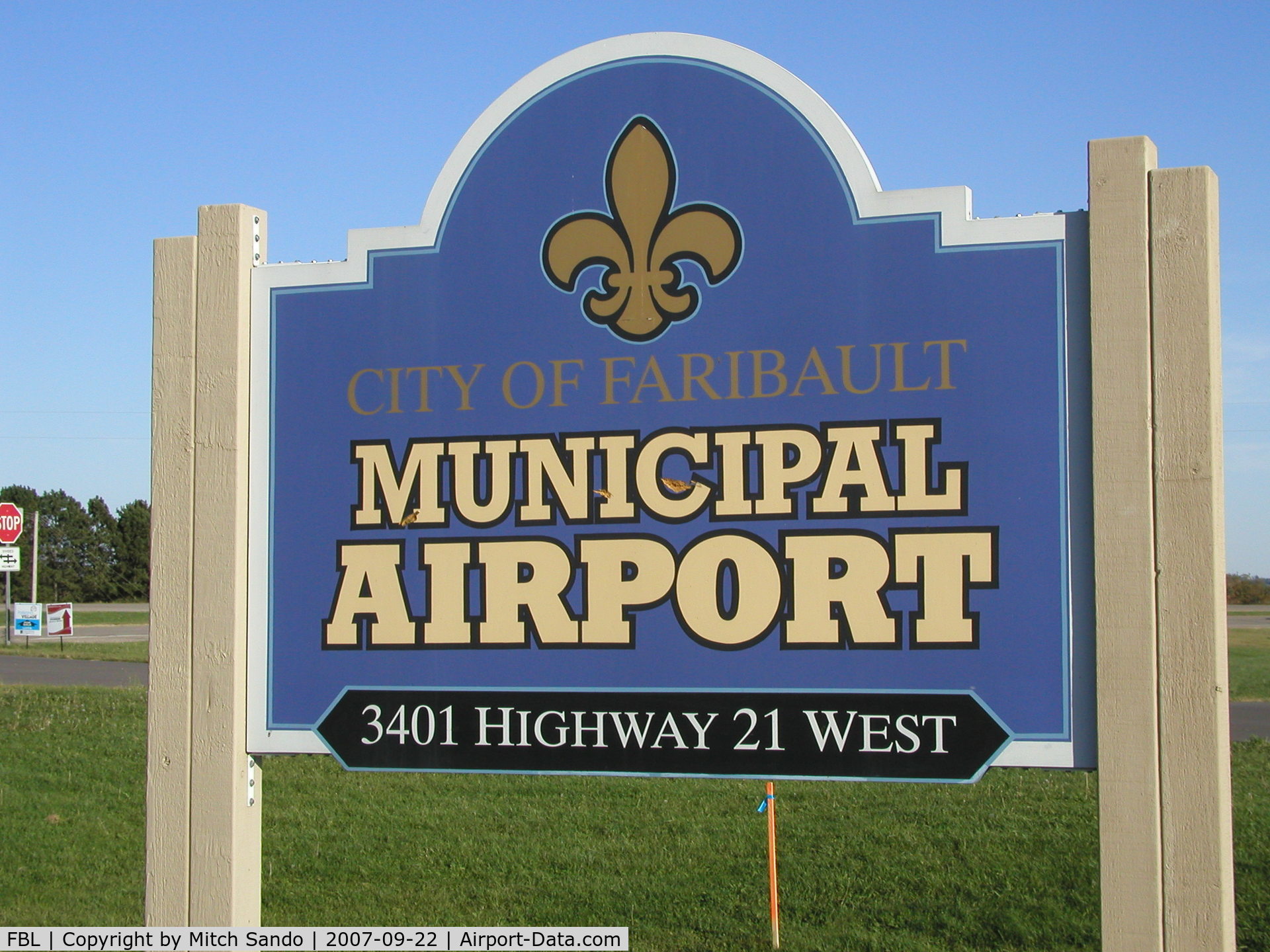 Faribault Municipal Airport (FBL) - Faribault Municipal Airport in Faribault, MN.