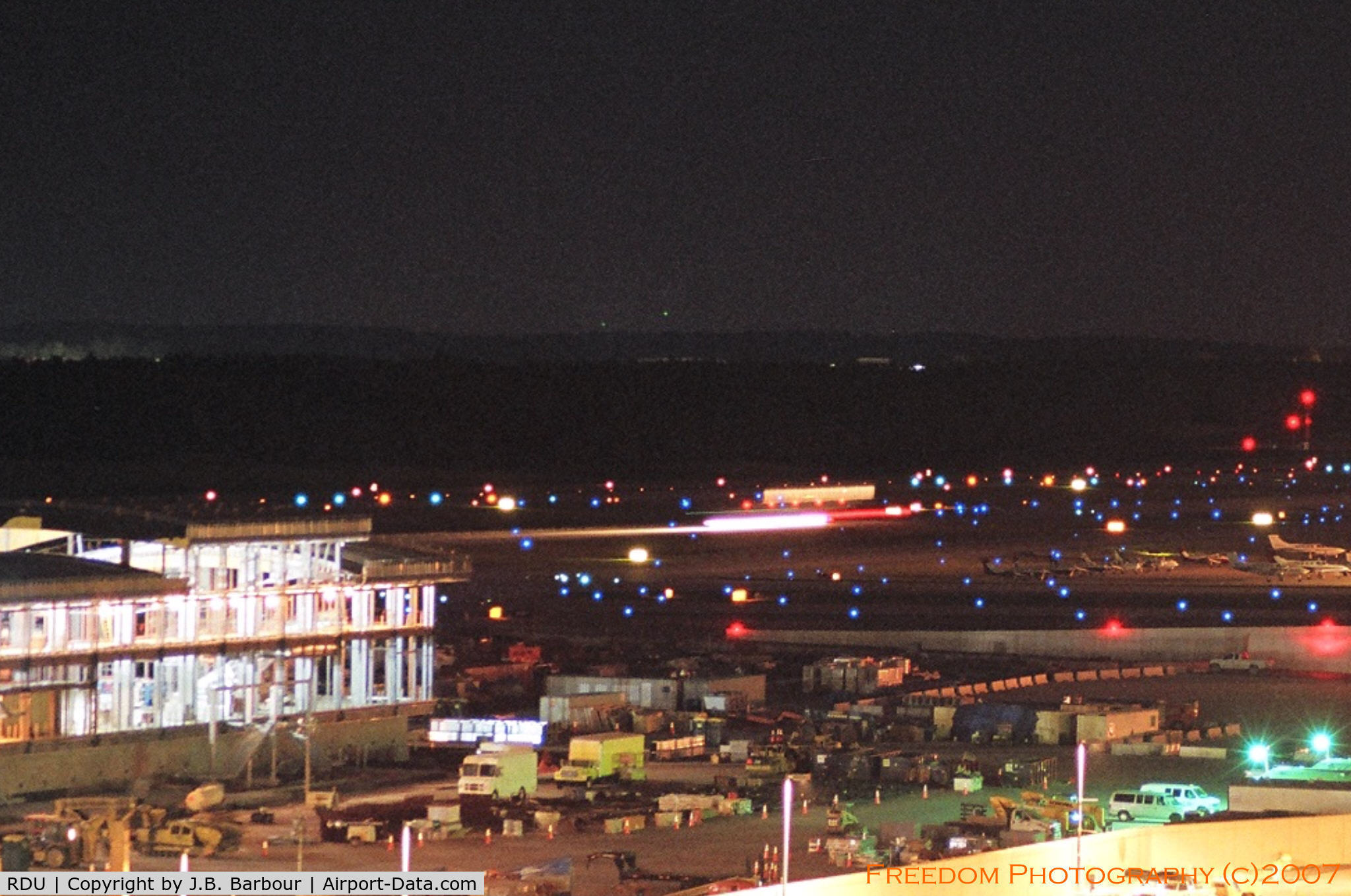 Raleigh-durham International Airport (RDU) - At night