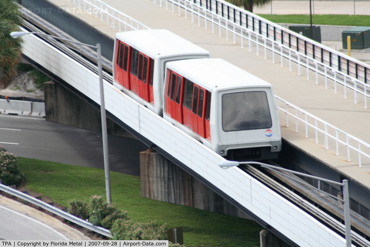 Tampa International Airport (TPA) - Monorails and airsides similar to MCO