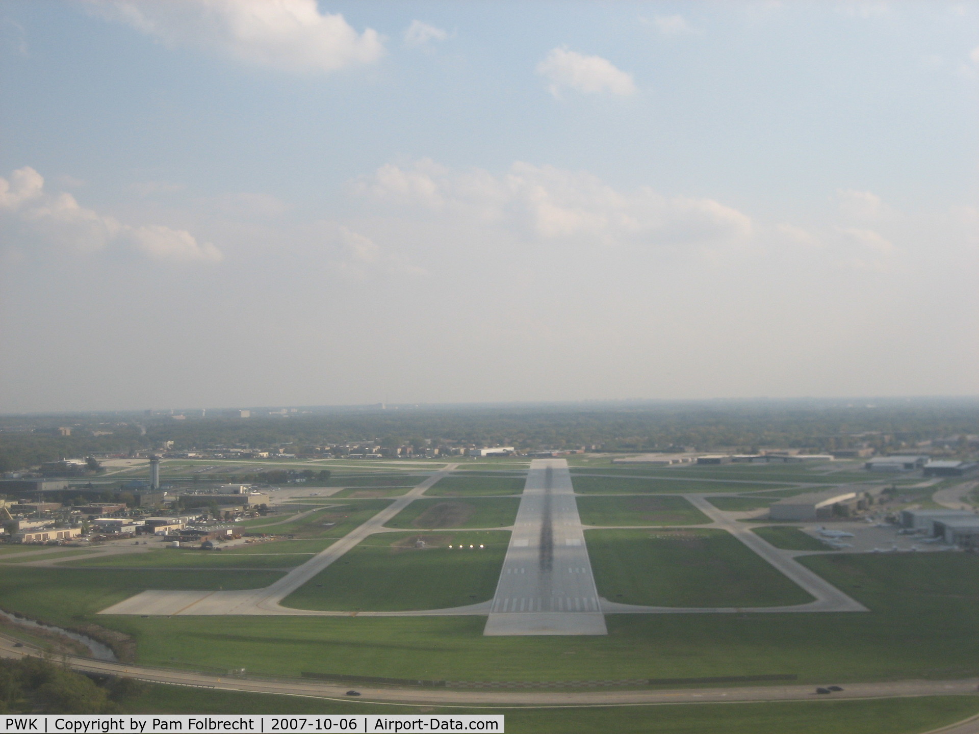 Chicago Executive Airport (PWK) - Short Final to Runway 16