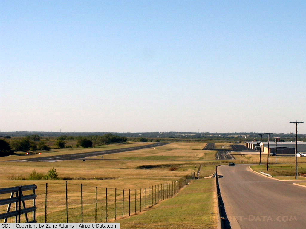Granbury Regional Airport (GDJ) - From top of the hill on the south end or Granbury Muni