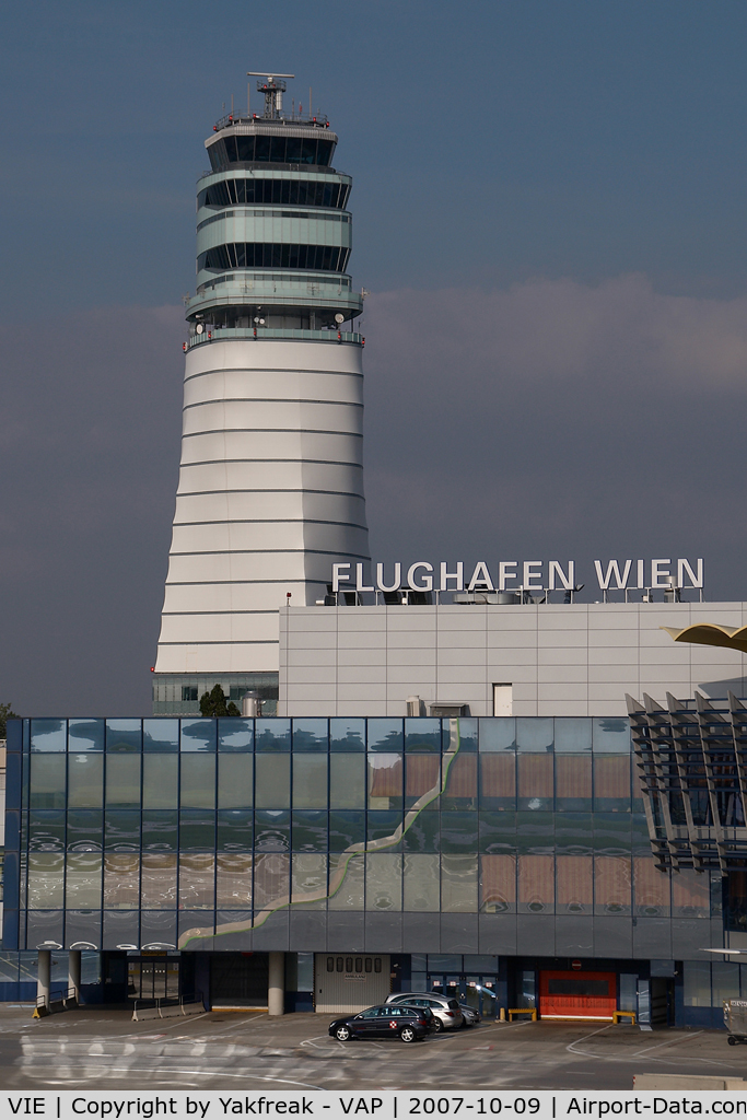 Vienna International Airport, Vienna Austria (VIE) - Terminal and Tower