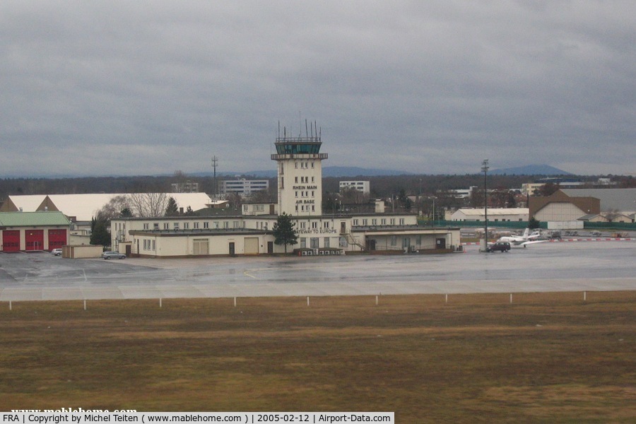 Frankfurt International Airport, Frankfurt am Main Germany (FRA) - Rhein Main Air Base (now closed) control tower