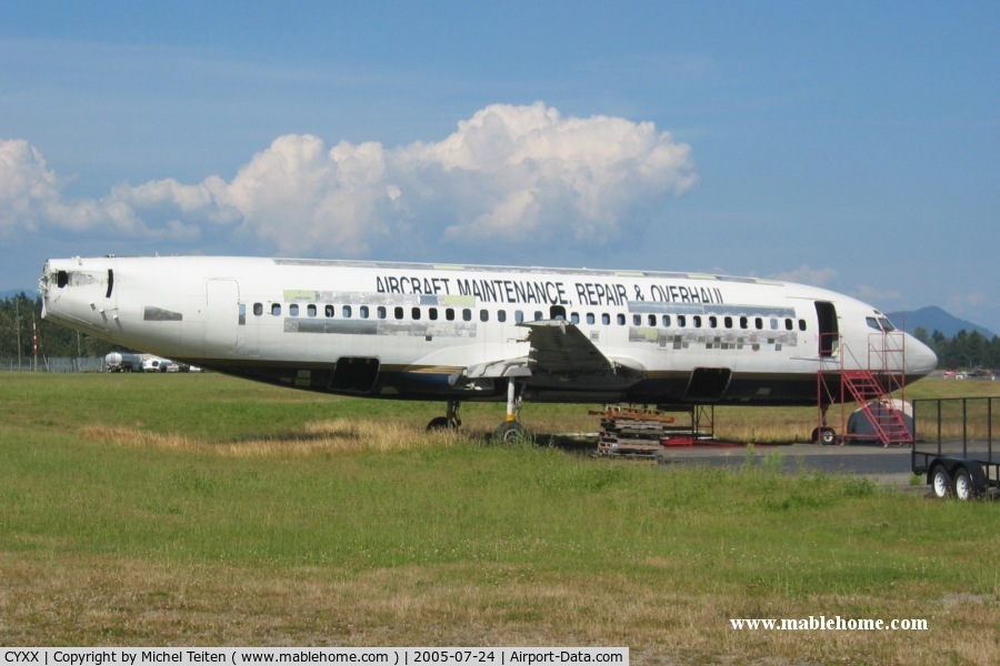 Abbotsford International Airport, Abbotsford, British Columbia Canada (CYXX) - 737 wreck at Abbotsford Airport