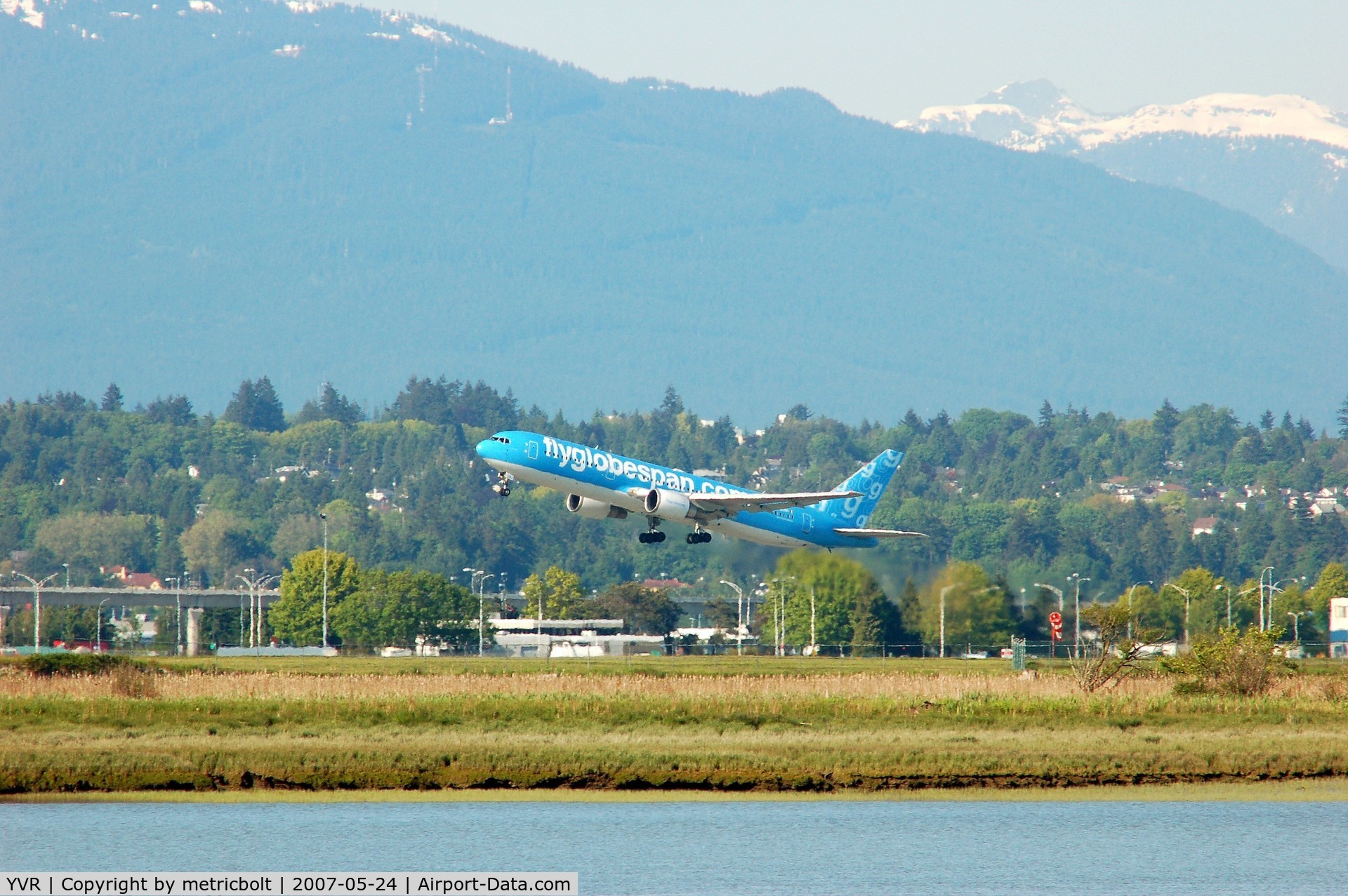 Vancouver International Airport, Vancouver, British Columbia Canada (YVR) - departure for Glasgow