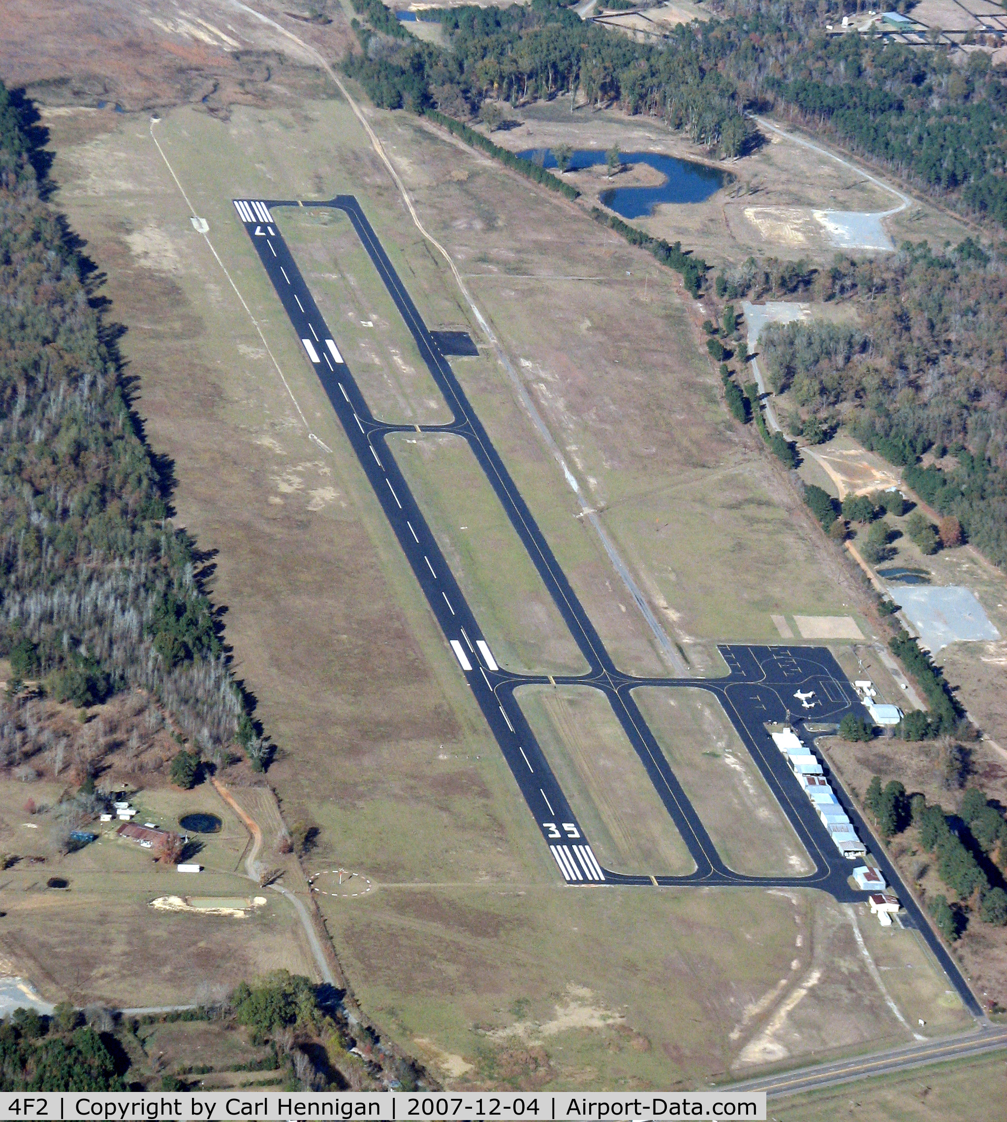 Panola County-sharpe Field Airport (4F2) - Looking north