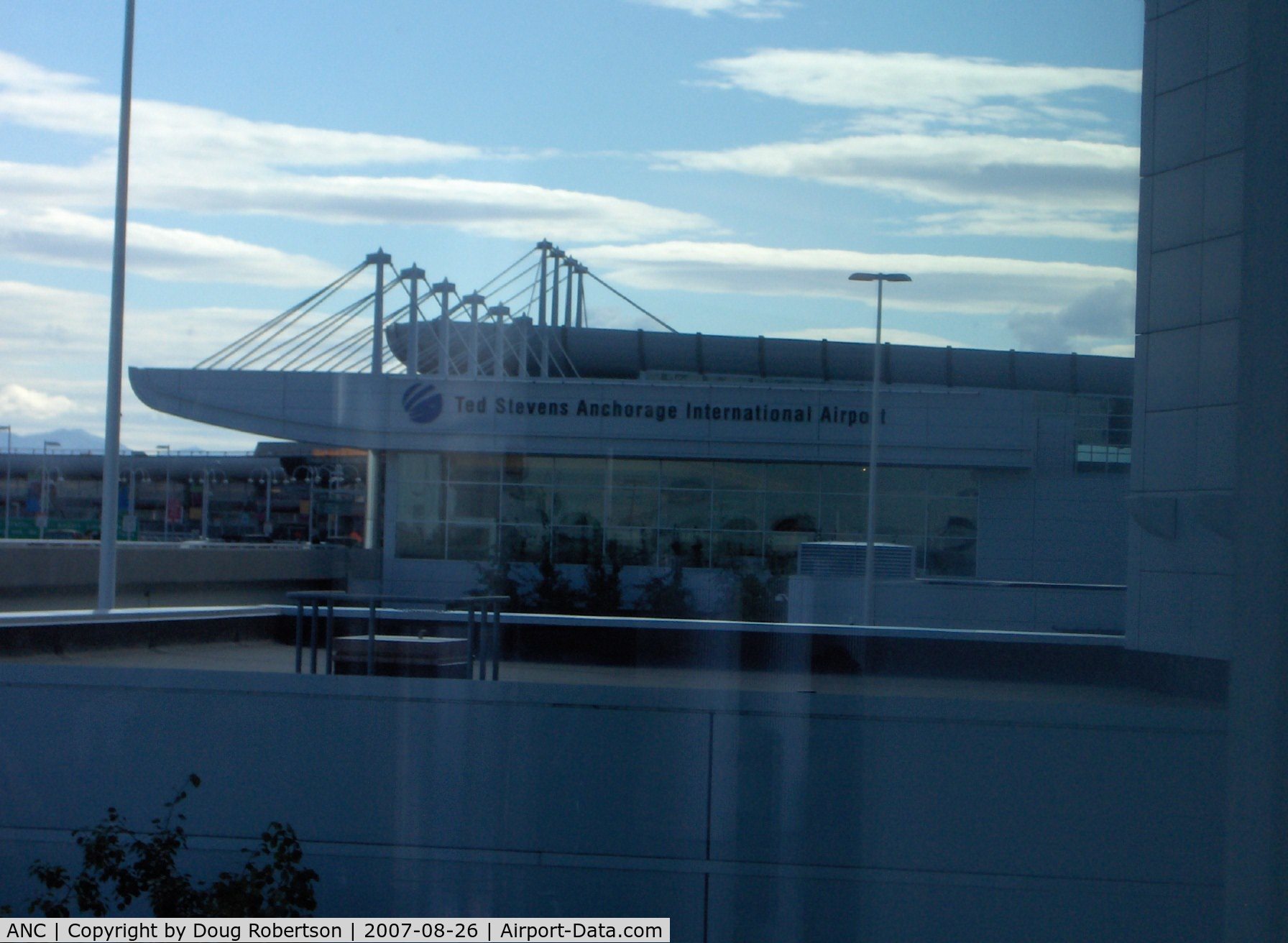Ted Stevens Anchorage International Airport (ANC) - South Terminal, entrance, from Concourse C