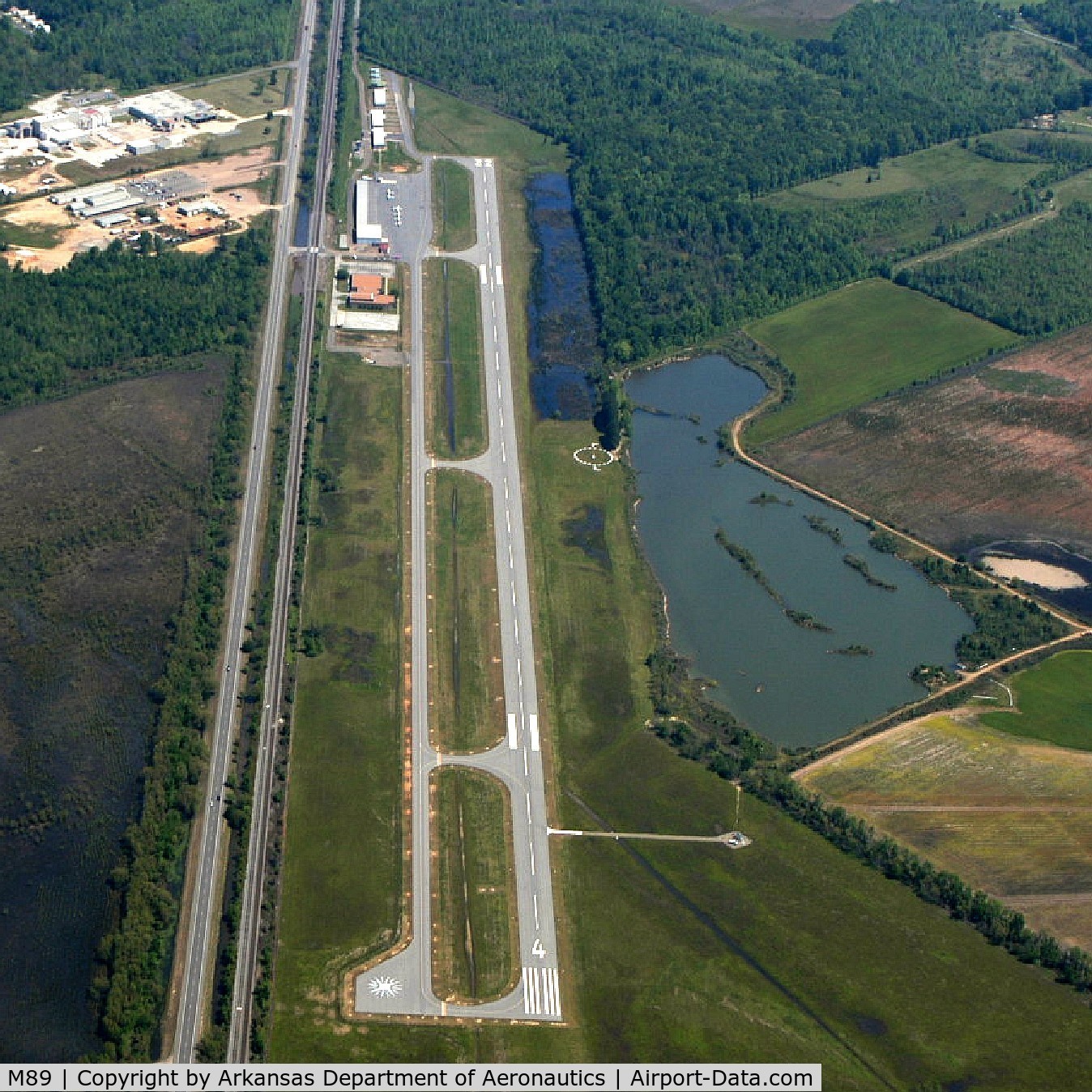 M89 Airport - Aerial Photo