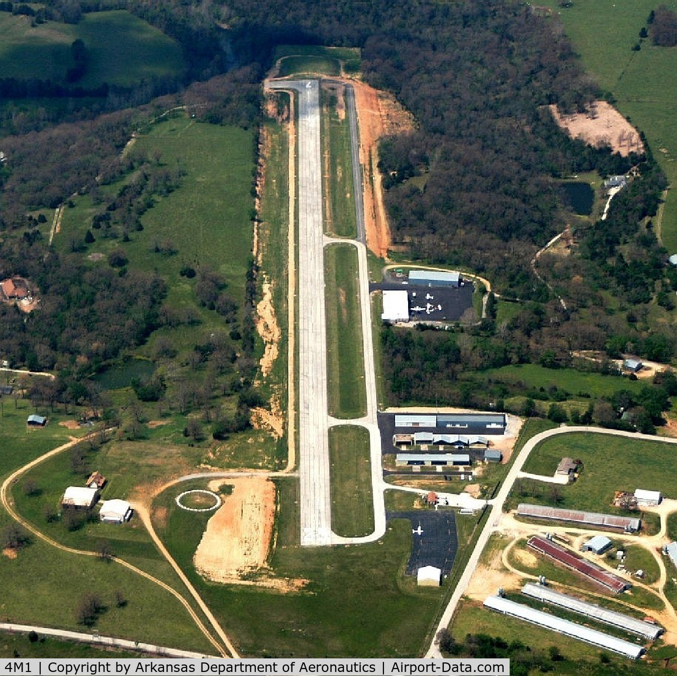 Carroll County Airport (4M1) - Aerial Photo