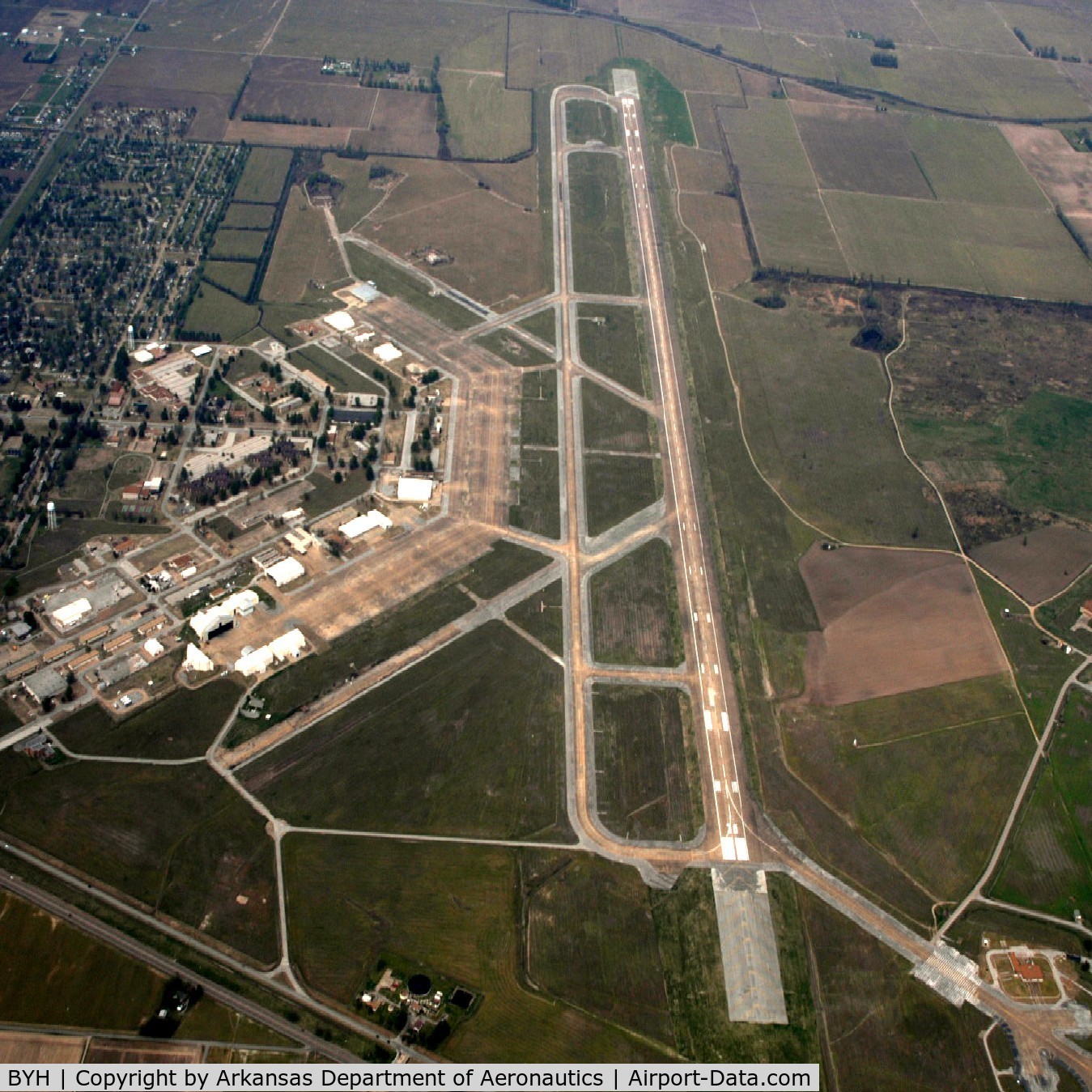 Arkansas International Airport (BYH) - Aerial Photo