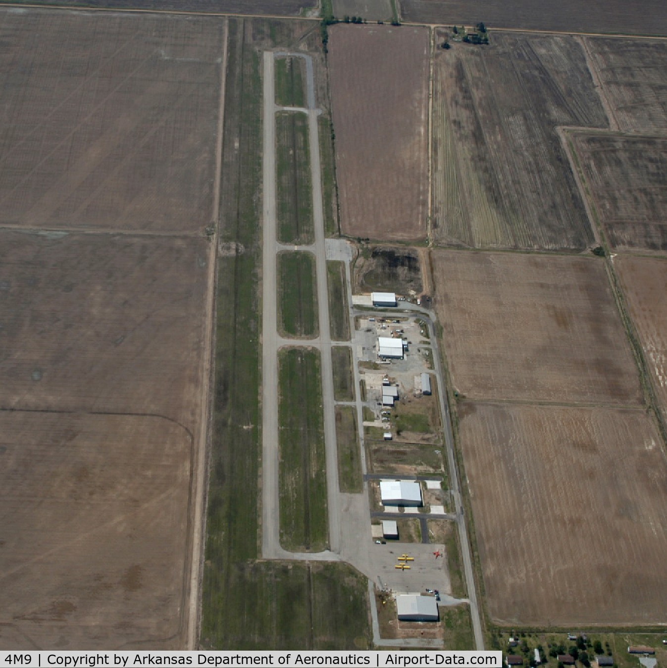 Corning Municipal Airport (4M9) - Aerial Photo