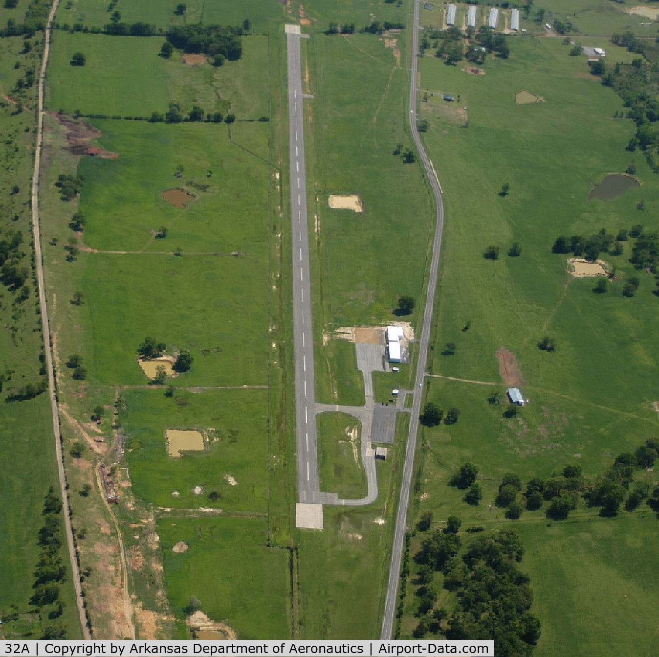 Danville Municipal Airport (32A) - Aerial Photo