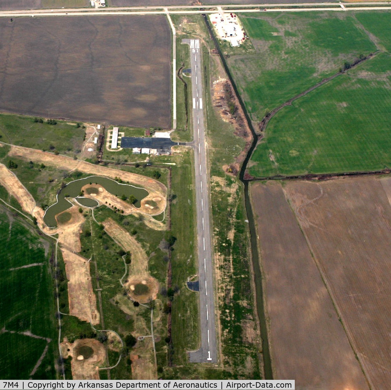 Osceola Municipal Airport (7M4) - Aerial Photo