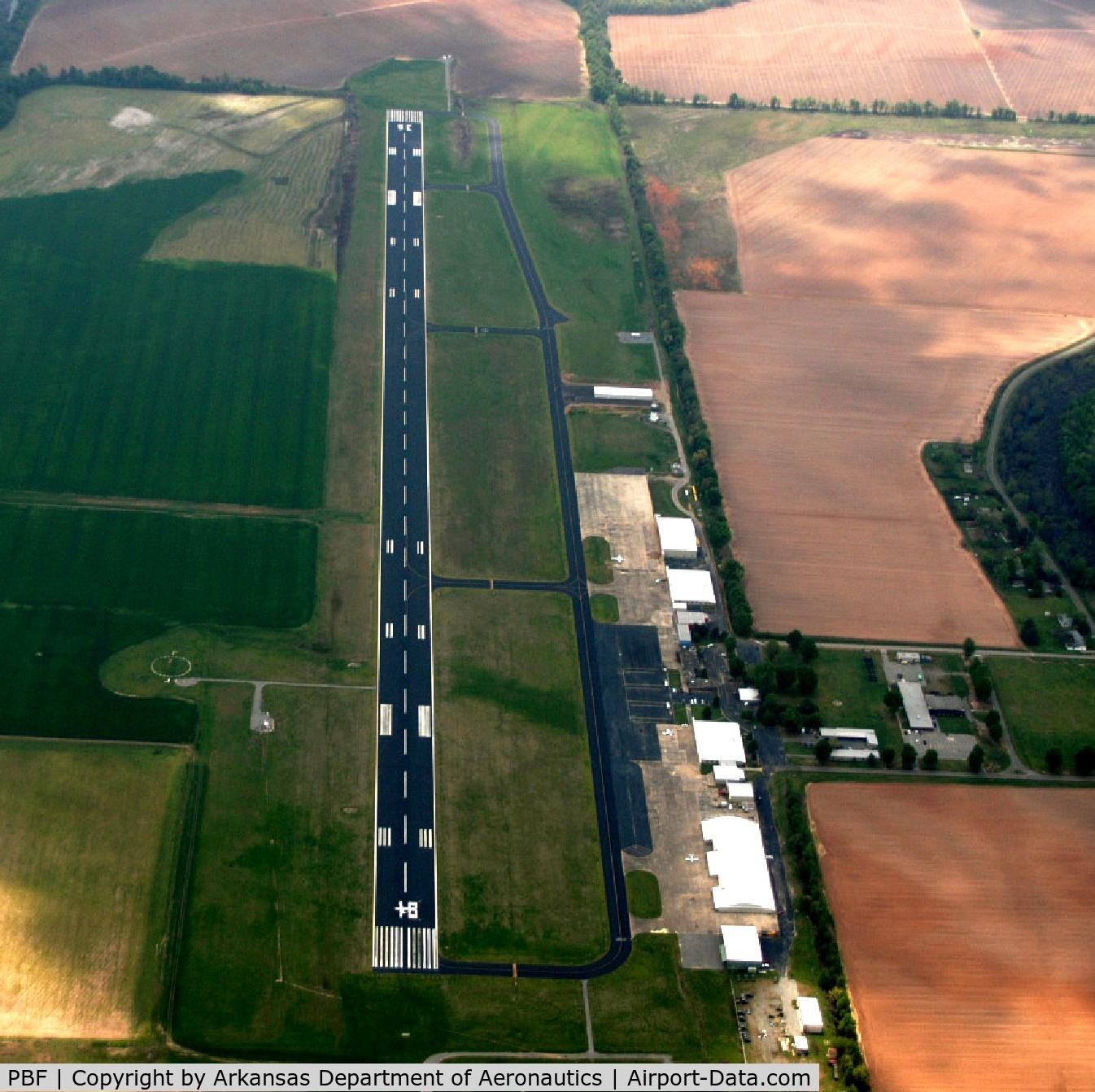 Grider Field Airport (PBF) - Aerial Photo
