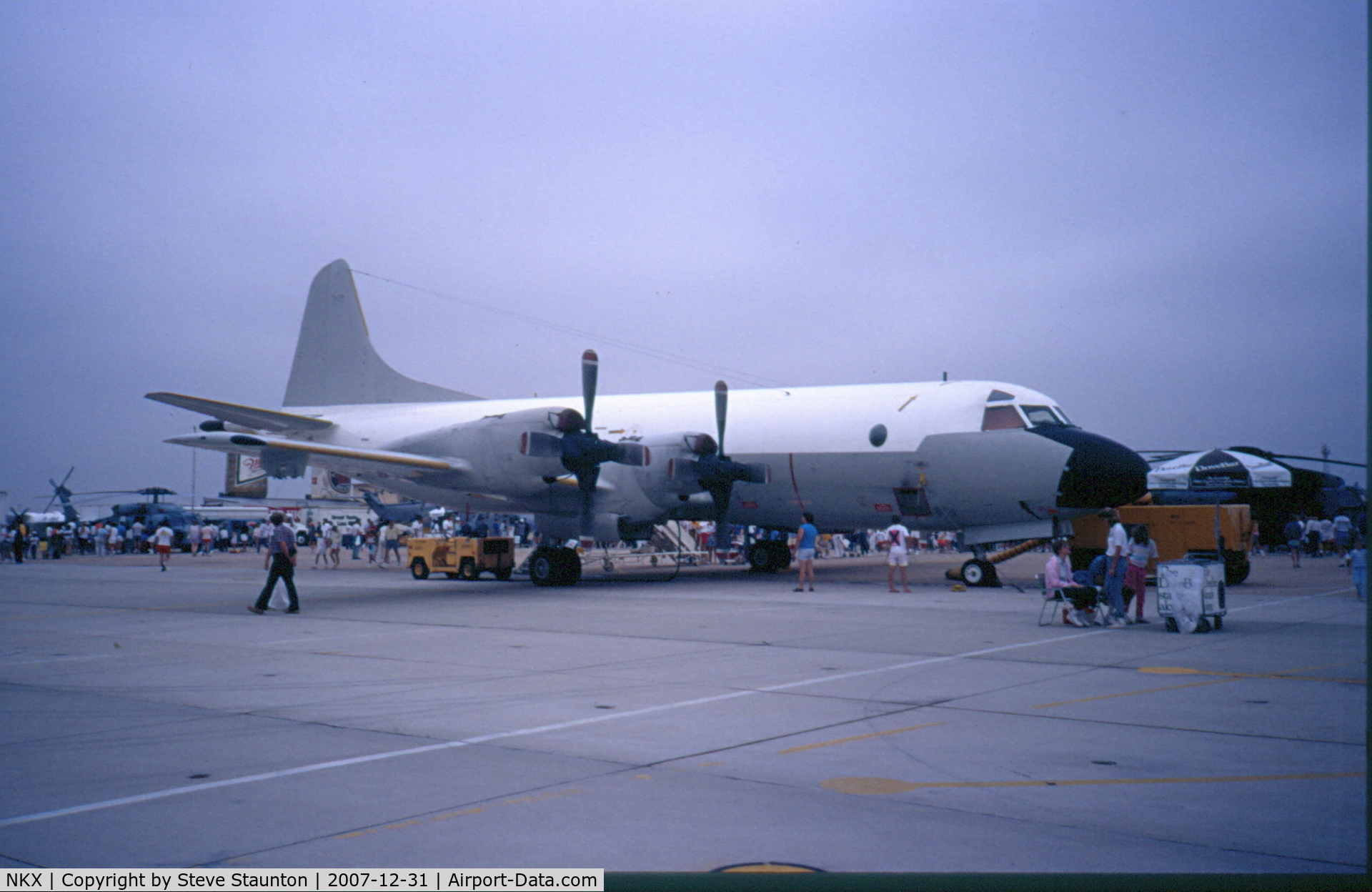 Miramar Mcas Airport (NKX) - Taken at NAS Miramar Airshow in 1988 (scan of a slide) - Unknown Aircraft