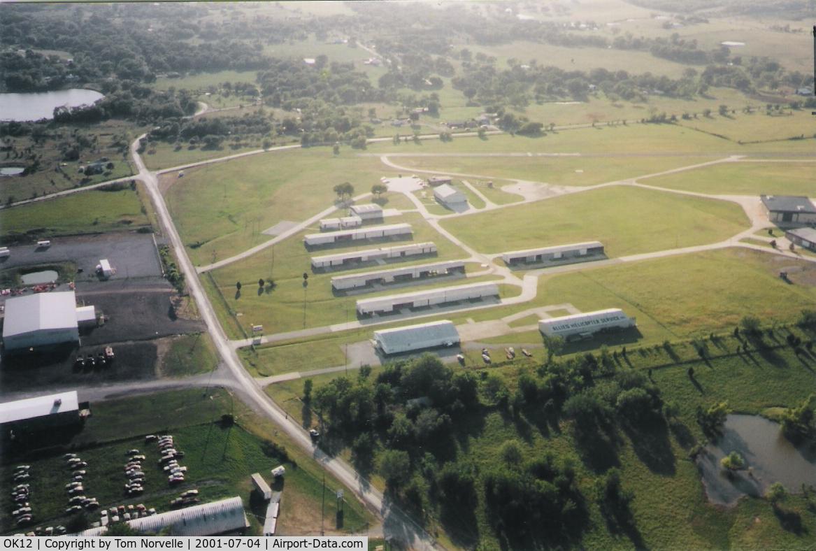 Jones Farm Field Airport (OK12) - Allied Helicopters, Tulsa, OK.