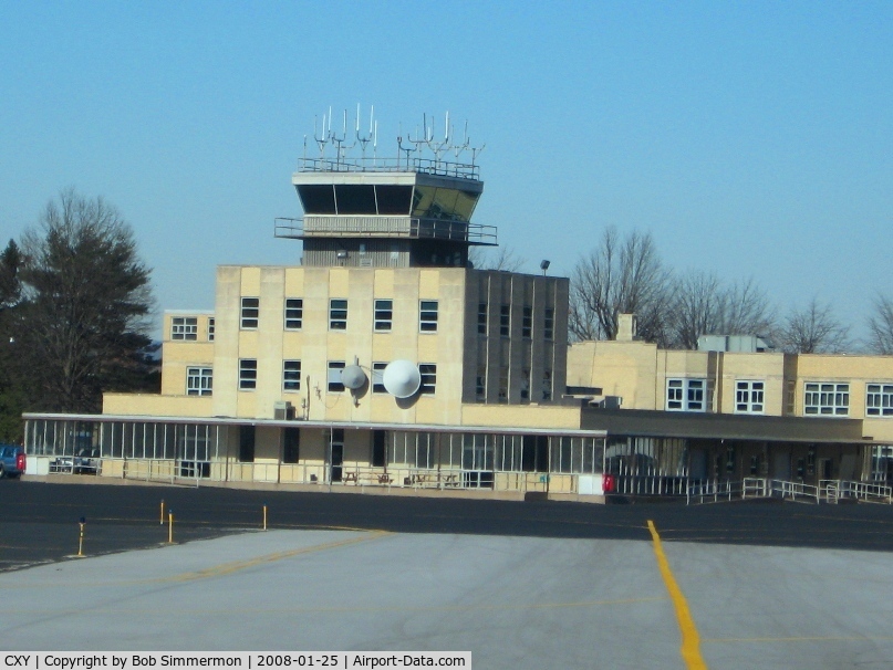 Capital City Airport (CXY) - Control tower