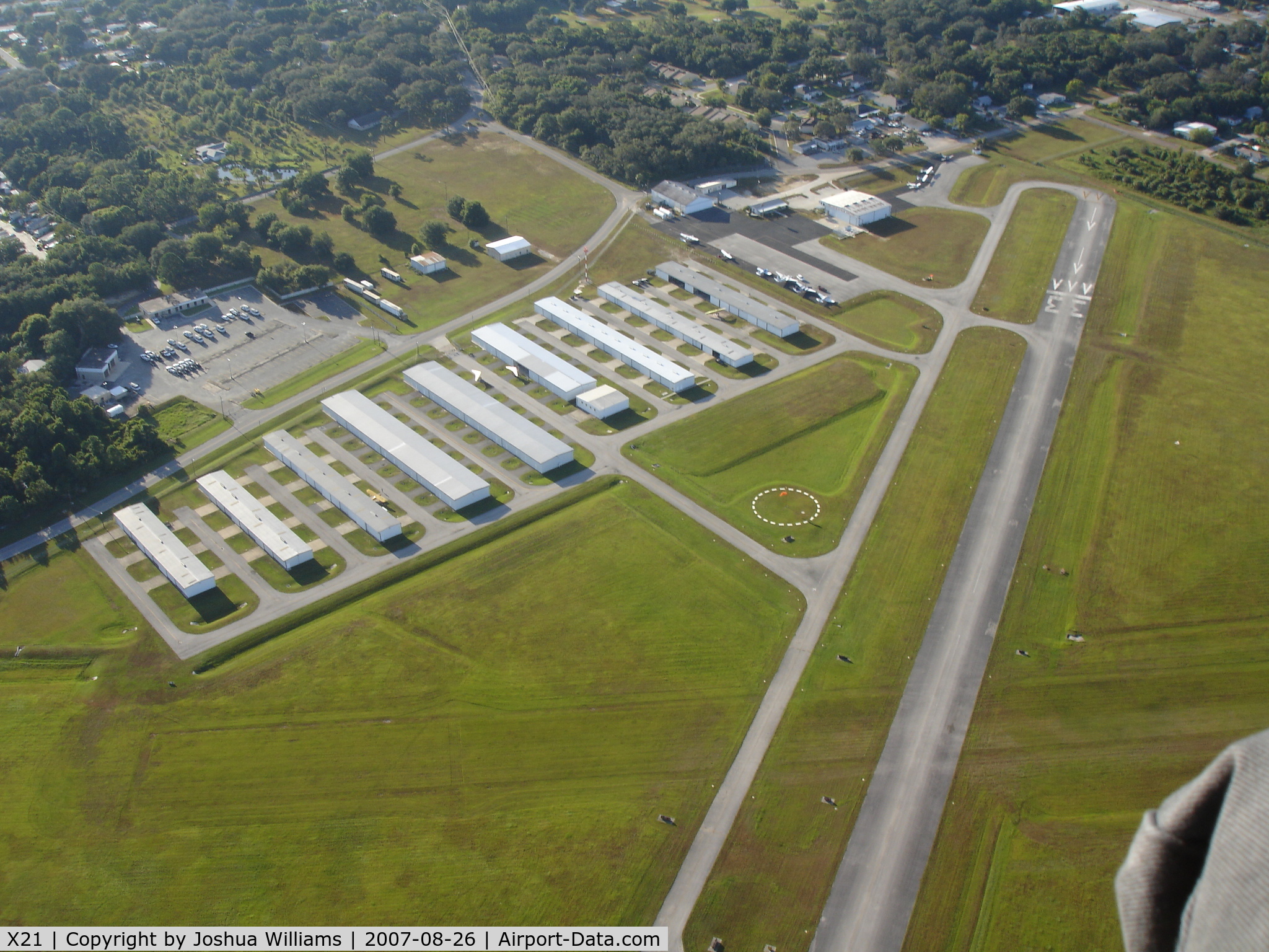 Arthur Dunn Air Park Airport (X21) - Arthur Dunn Airport from the North