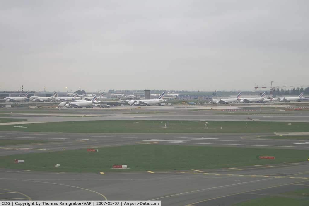 Paris Charles de Gaulle Airport (Roissy Airport), Paris France (CDG) - airport overview CDG