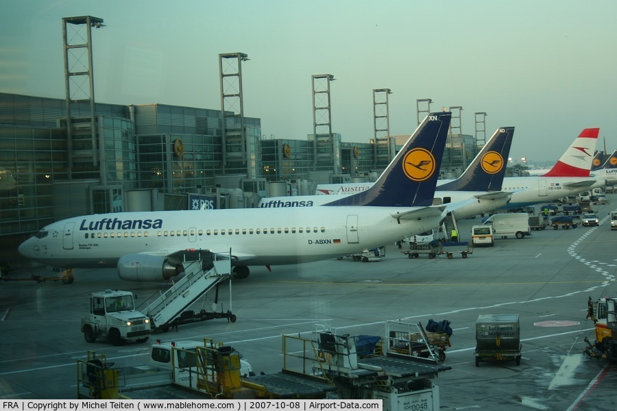 Frankfurt International Airport, Frankfurt am Main Germany (FRA) - Early morning in Frankfurt