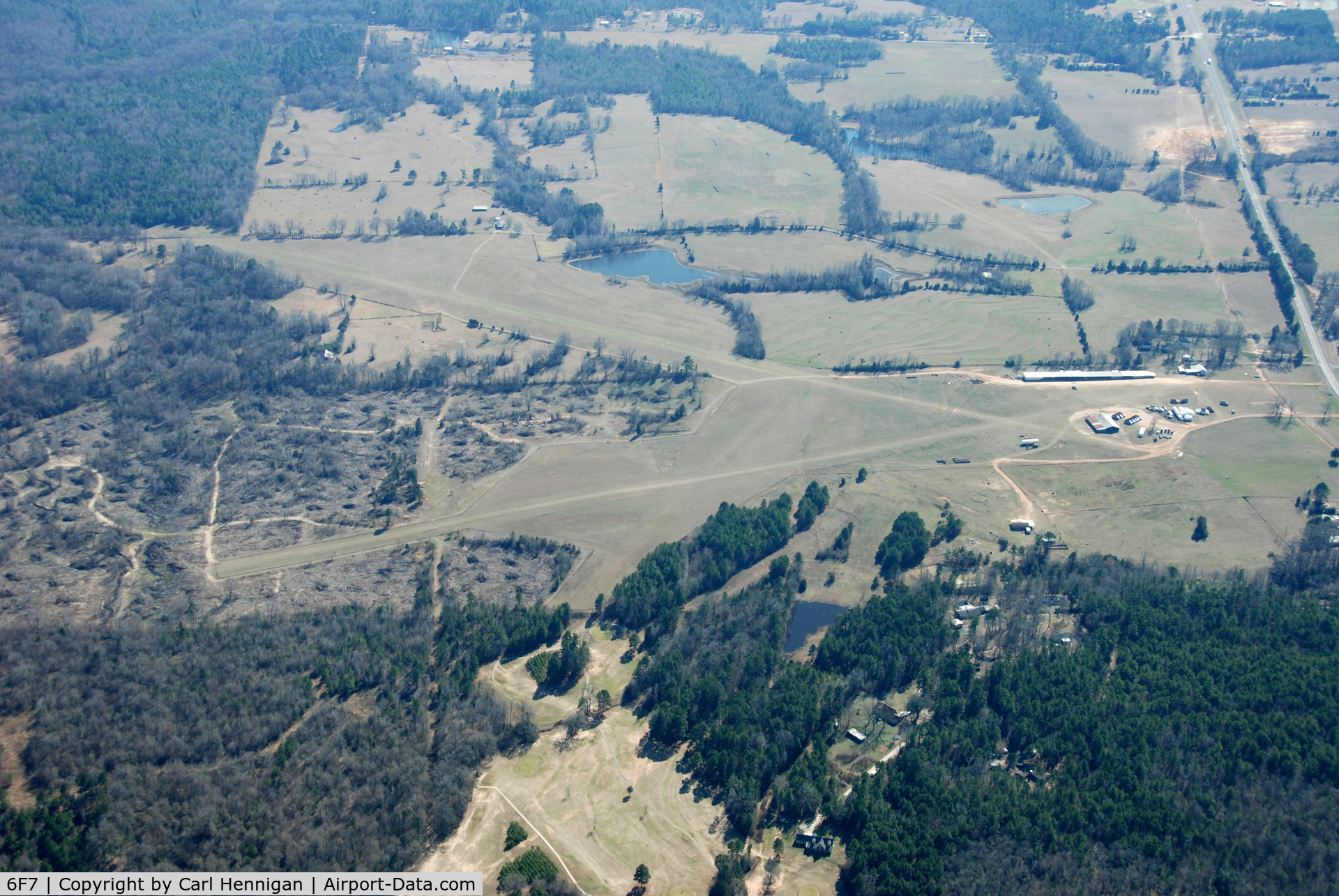 Manning Field Airport (6F7) - Looking South