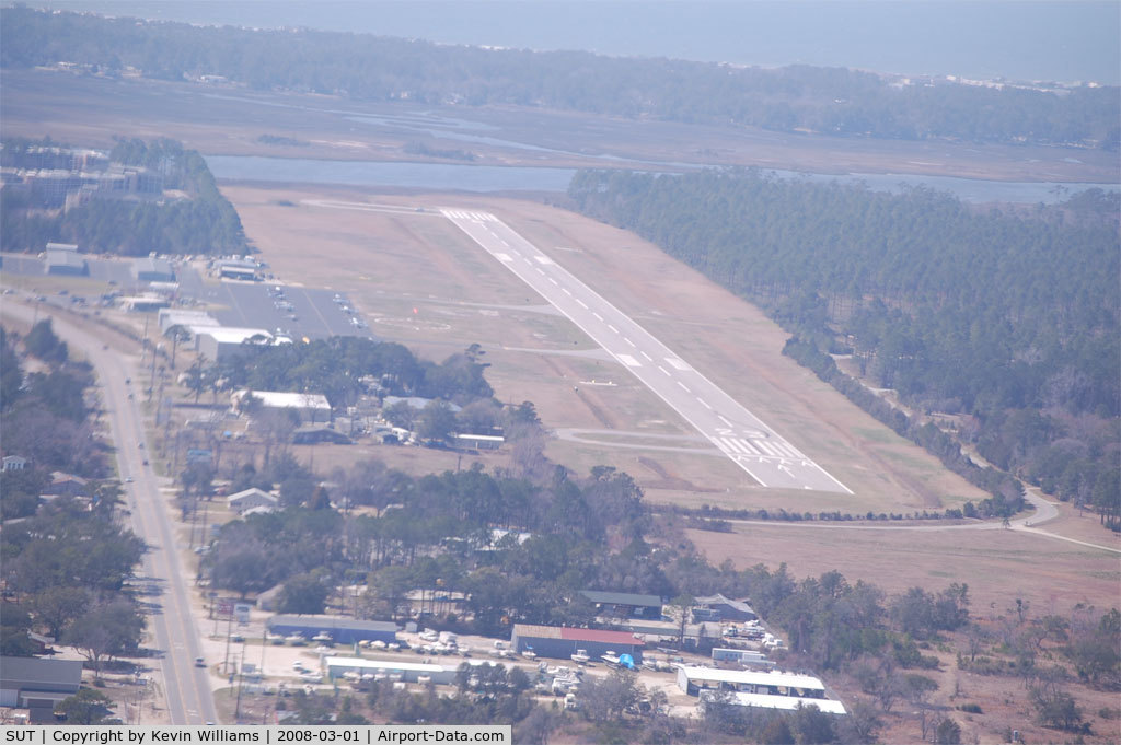 Cape Fear Regional Jetport/howie Franklin Fld Airport (SUT) - Base to final on Rwy 23 at SUT