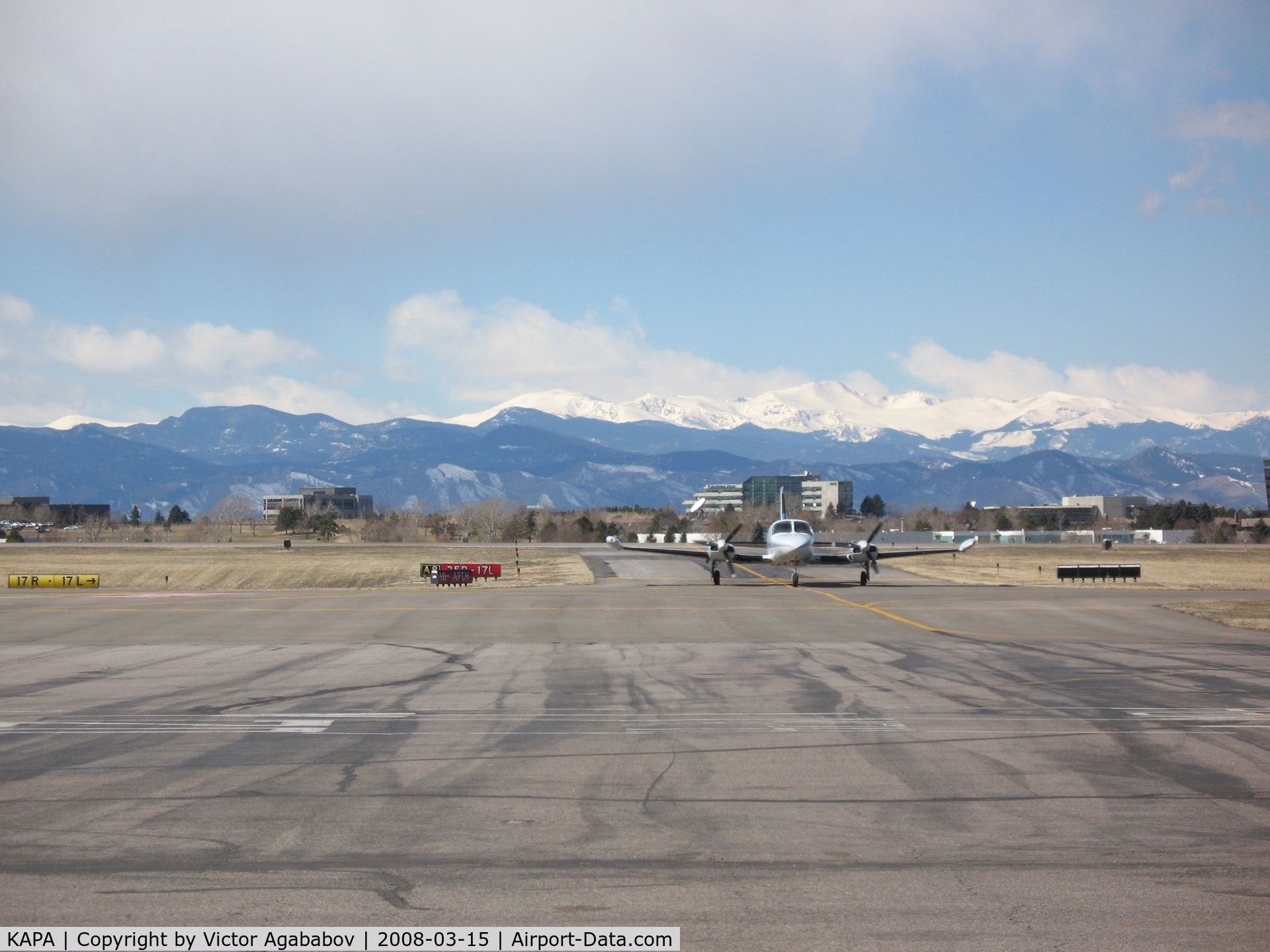 Centennial Airport (APA) - View on the tarmac