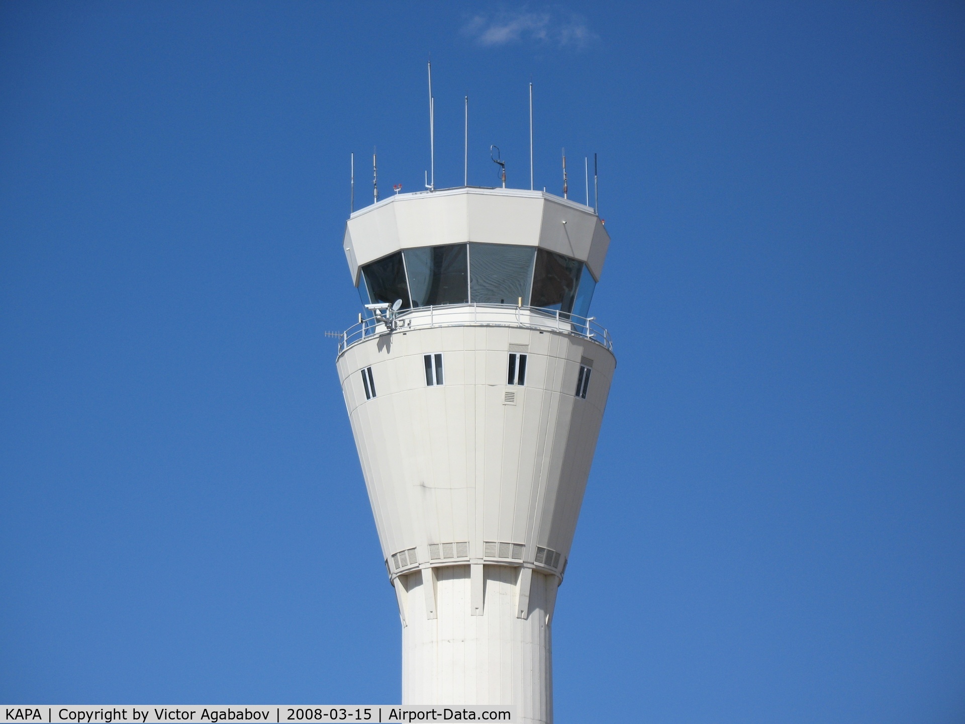 Centennial Airport (APA) - Tower close-up