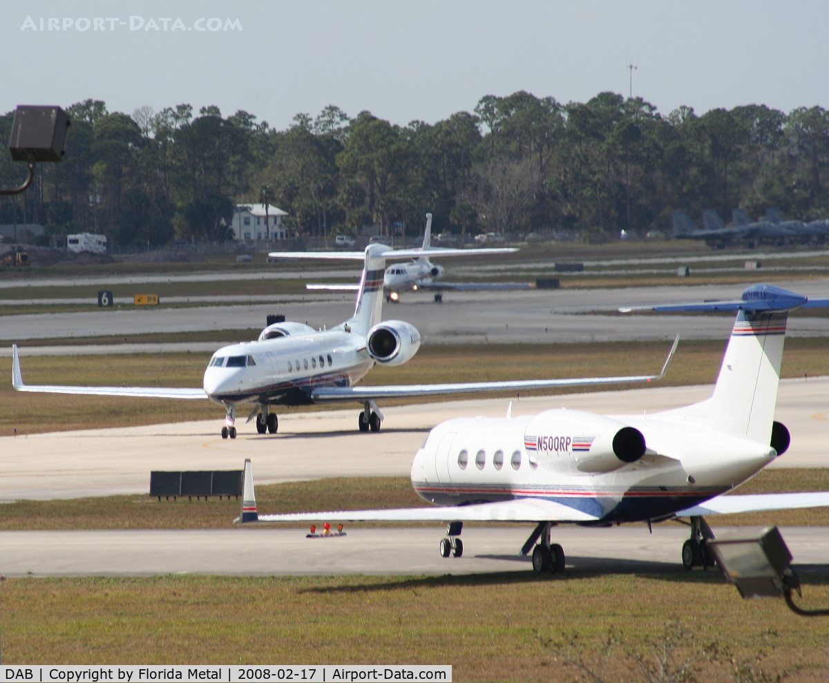 Daytona Beach International Airport (DAB) - Gulfstreams before the race