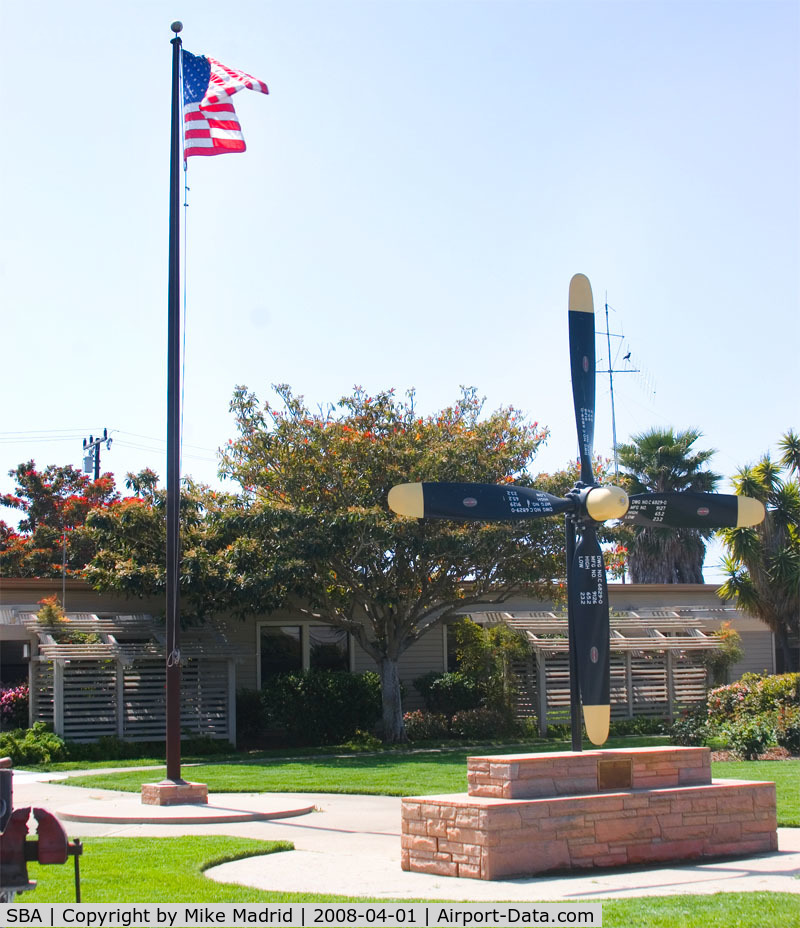 Santa Barbara Municipal Airport (SBA) - Marine memorial