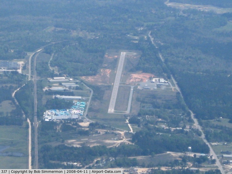 Greene County Regional Airport (3J7) - Looking E from 6000'
