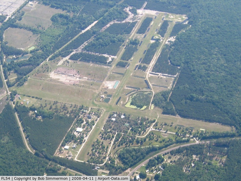 Flying Tiger Field Airport (FL54) - Overflying at 6000'