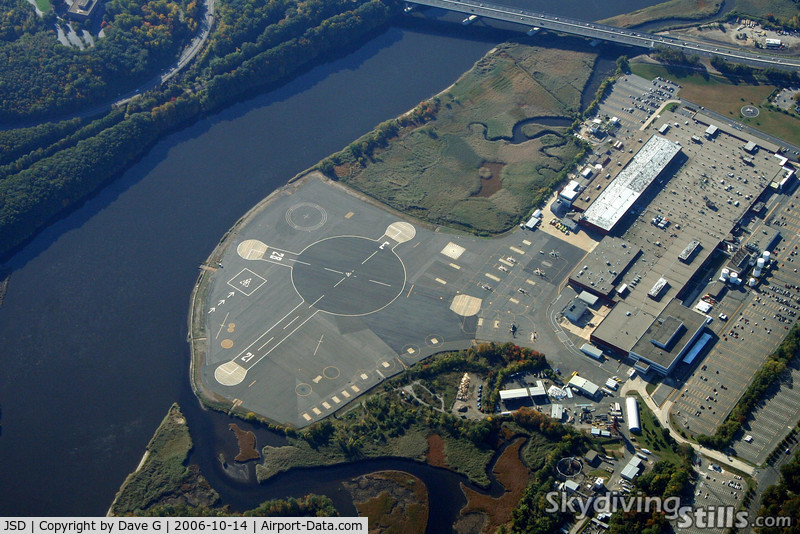 Sikorsky Heliport (JSD) - Sikorsky factory from 6000 feet above.  Family Day 2006.