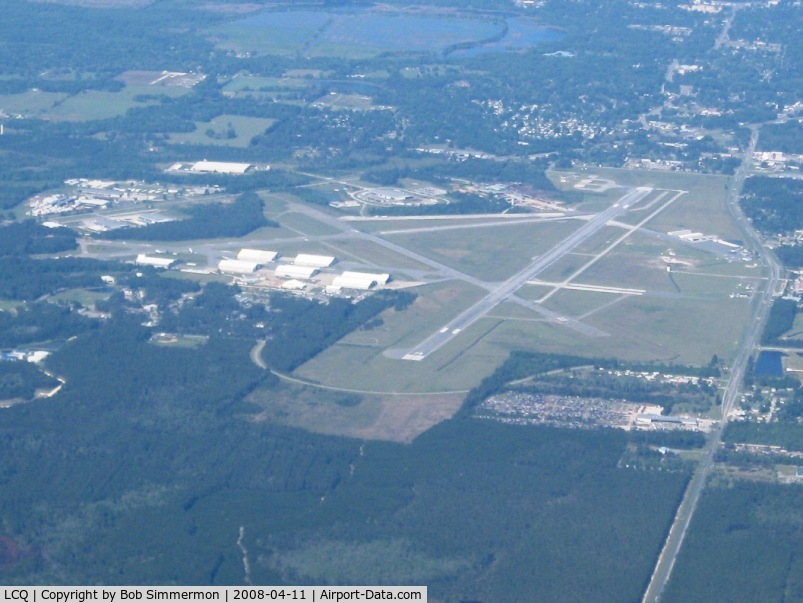 Lake City Gateway Airport (LCQ) - Looking W from 6000'