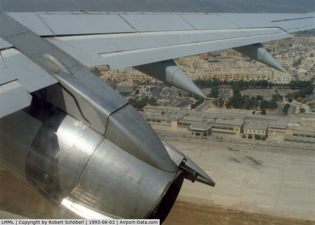 Malta International Airport (Luqa Airport), Luqa Malta (LMML) - Departure to Vienna with Air Malta Boeing 737-200 9H-ABC