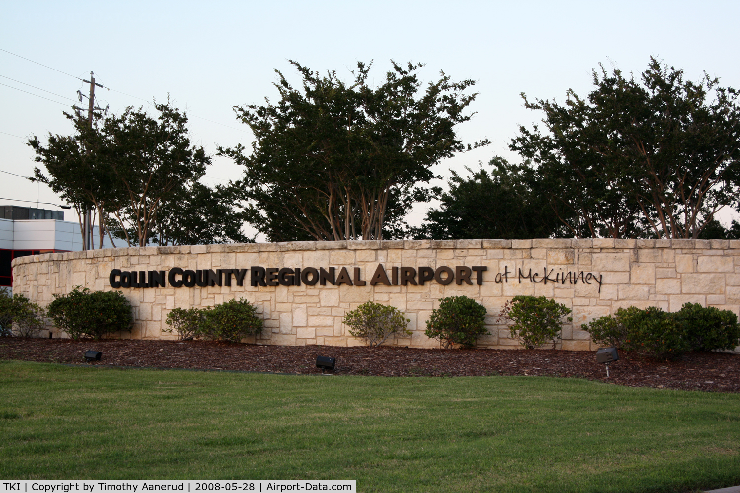 Collin County Regional At Mc Kinney Airport (TKI) - Welcome sign