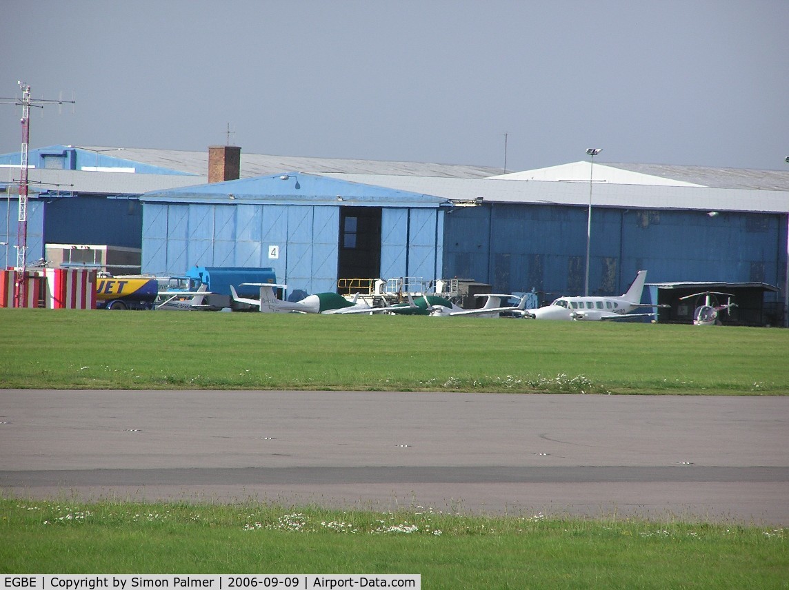 Coventry Airport, Coventry, England United Kingdom (EGBE) - General view at Baginton