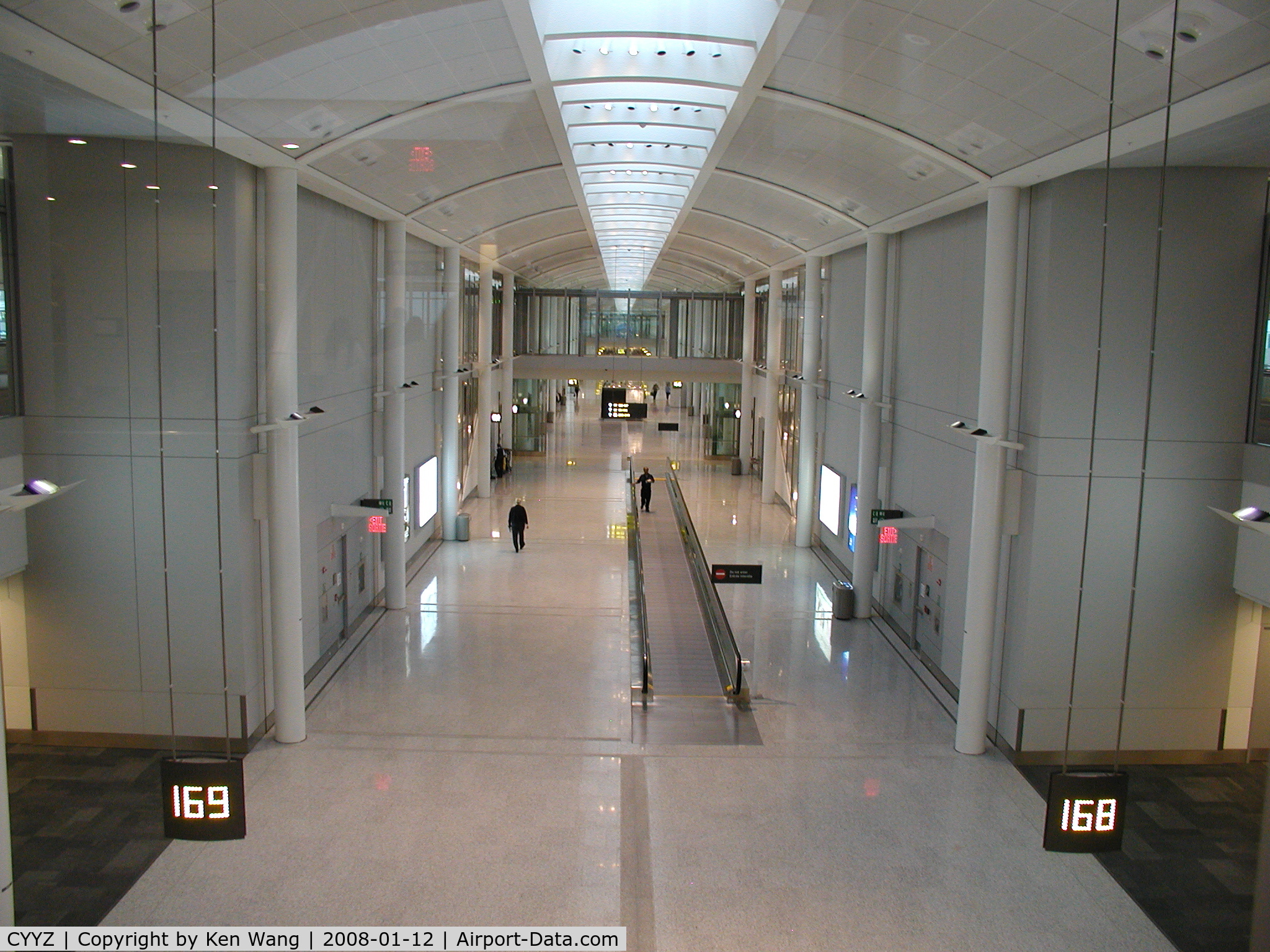 Toronto Pearson International Airport (Toronto/Lester B. Pearson International Airport, Pearson Airport), Toronto, Ontario Canada (CYYZ) - Inside terminal 1