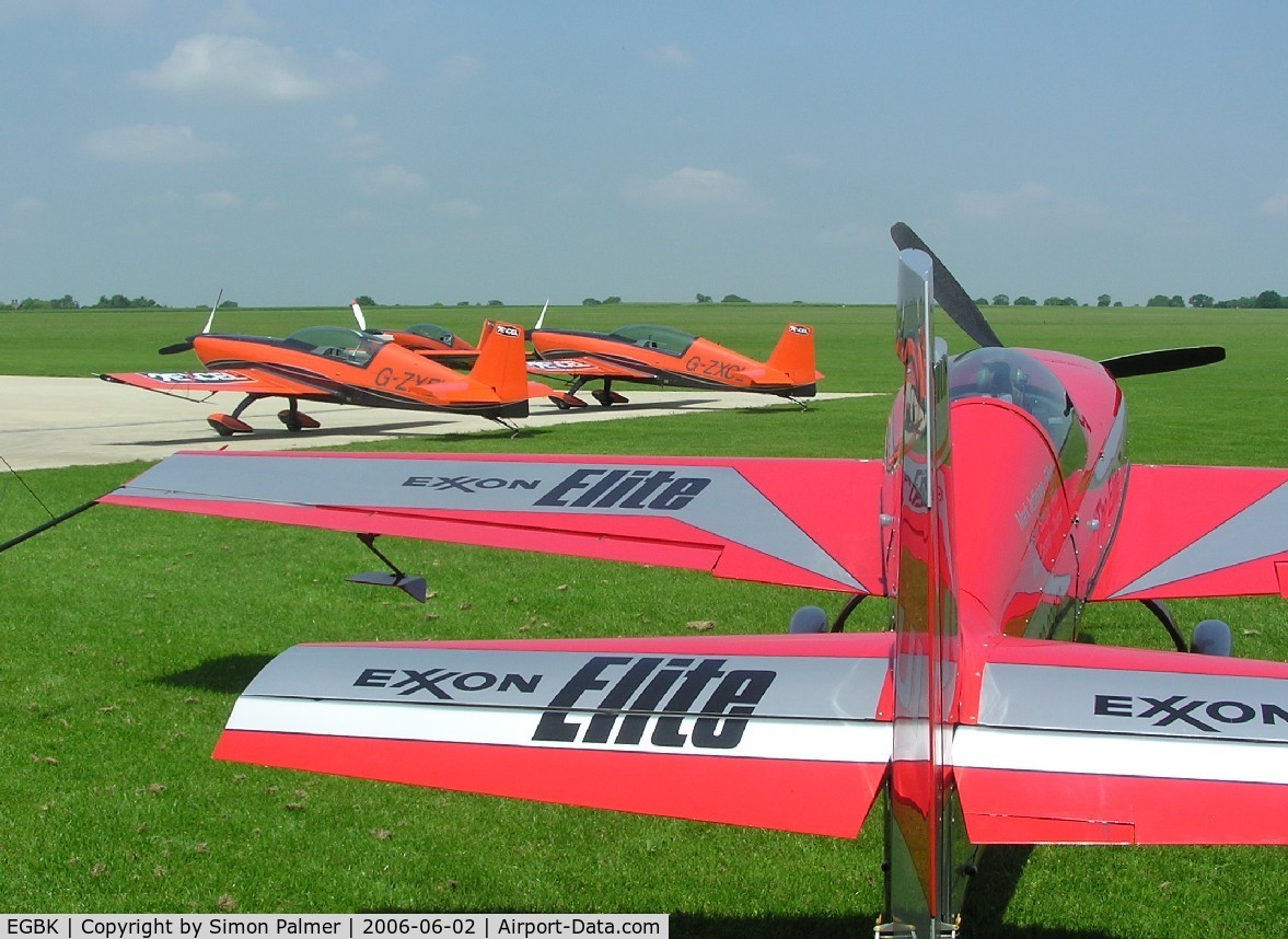 Sywell Aerodrome Airport, Northampton, England United Kingdom (EGBK) - Sywell aerobatic aircraft