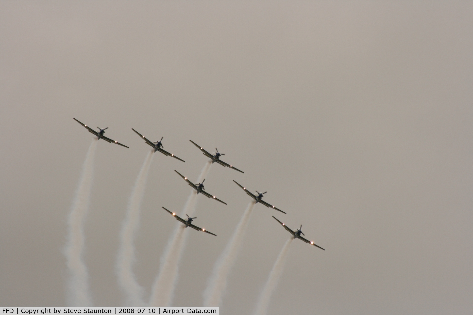 RAF Fairford Airport, Fairford, England United Kingdom (FFD) - Taken at the Royal International Air Tattoo 2008 during arrivals and departures (show days cancelled due to bad weather)